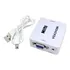 Mini Adaptador Conversor Vga2hdmi Entrada Vga E Saida Hdmi