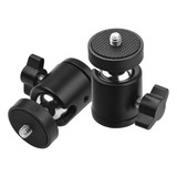 Mini Adaptador Giratório De Montagem Em Cabeça Esférica Para