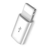 Mini Adaptador Premium Para iPhone Micro Usb Novo Importado