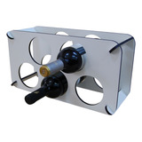 Mini Adega Bar Garrafeiro 5 Garrafas Portatil Mdf Laminado