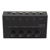Mini Amplificador De Fone De Ouvido Estéreo Ha400 4 Canais