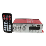 Mini Amplificador Ma 120 Som Rádio Receiver Sd Ambiente Usb