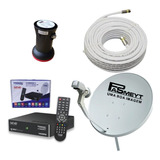Mini Antena Ku Completa Que Substitui A Parabolica Antiga 