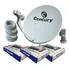 Mini Antena Parabólica Ku Century 60cm Digital C/3 Midiabox 