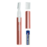 Mini Aparador De Pelos Wahl Clean E Confident Gold Rose