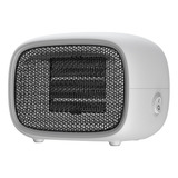 Mini Aquecedor De Ar Para Mesa Elétrico Portátil Baseus 220v Cor Branco