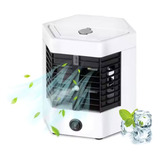 Mini Ar Condicionado Umidificador Climatizador Portátil Usb Cor Branco 127 220v