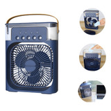 Mini Ar Condicionado Ventilador Umidificador Climatizador Cor Azul escuro 110v 220v