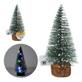 Mini Árvore Natal De Mesa Enfeite Natalino Led Colorido
