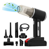Mini Aspirador De Pó Portatil Recarregavel Automotivo 4 Em 1