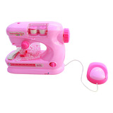 Mini Atelie Maquina Costura De Verdade Infantil Rosa