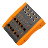 Mini Audio Mixer 8 Stereo Como Guitarras Baixos Teclados