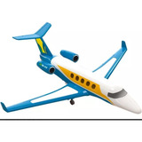 Mini Avião Jatinho Aeroporto Brinquedo Infantil Miniatura