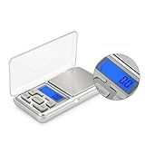 Mini Balança Digital De Precisão Até 500g 0 1g De Precisão Portátil E Compacta Ideal Para Joias Diamantes Ouro Prata E Metais PREMIUM
