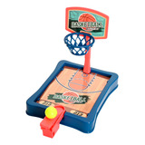 Mini Basket Com Cesta Lançador E 6 Bolinhas Azul Zippy Toys