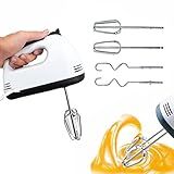 Mini Batedeira Bivolt Portátil 7 Velocidades 260W Massas