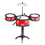 Mini Bateria Brinquedo Musical Infantil Jazz