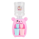 Mini Bebedouro Água Suco Refrigerante Infantil Panda Filtro