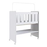 Mini Berço Moisés Com Colchão Unissex Branco