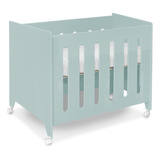 Mini Berço Moisés Junior C colchão E Mosquiteiro Planet Baby Cor Menta