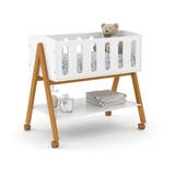 Mini Berço Sissi Matic Branco Eco Wood 61360 Quarto Bebê