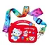 Mini Bolsa De Ombro Crossbody Em Silicone Hello Kitty