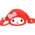 Mini Bolsa Hello Kitty Silicone Infantil Menina Tira Colo