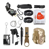 Mini Bolsa Kit Tático De Emergência Itens De Sobrevivência