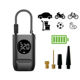 Mini Bomba Ar Digital Encher Pneu Portátil Carro Moto Bike
