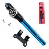 Mini Bomba De Ar Pneu Bike Absolute Manômetro Mangueira Pro