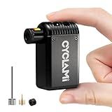 Mini Bomba Elétrica Para Bicicleta Bomba De Pneu Portátil CYCLAMI 100PSI Bomba De Ar Com Válvula Presta Schrader De Alumínio Para Bicicleta De Estrada Montanha Bateria Recarregável Tipo C A2 