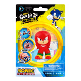 Mini Boneco Elástico Do Knuckles - Goo Jit Zu Sonic