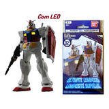 Mini Boneco Mobile Suit Gundam Luminous Rx-78-2 C/ Led