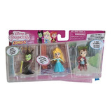 Mini Bonecos Princesas Disney Comics História Da Aurora