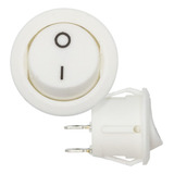 Mini Botão Liga Desliga Chave Gangorra Interruptor Fita Led