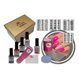 Mini Box Para Decoração De Unhas Completo Apipila L