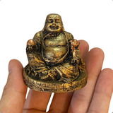 Mini Buda Fortuna Dinheiro Paz Meditação
