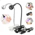 Mini Cabine Lanterna Clip De Mesa Led Uv Secagem Gel Cor Branco 110v/220v
