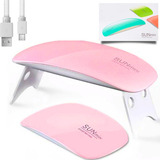 Mini Cabine Secador Unha Gel Acrílica Esmalte Led Portátil