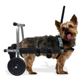 Mini Cadeira De Rodas Cão Cachorro Gato Pequeno Port Até 4kg