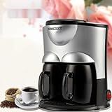 Mini Cafeteira Elétrica 110V Pequena 2 Xícaras Portátil Simples Elétrica Para Café 2 Copos Homezest 300ml CM 802