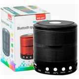 Mini Caixa Caixinha De Som Portátil Bluetooth Usb Mp3 Sd Cor Preto