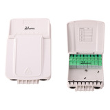 Mini Caixa Cto Slim Box Ftta Predial 1x8 Sc Apc Montada Cor Branco
