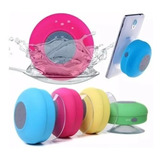 Mini Caixa De Som Sem Fio A Prova D água C Ventosa Bluetooth