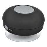 Mini Caixinha Som Bluetooth Portátil Prova De Água Ventosa Cor Preto 110v 220v
