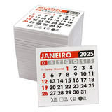 Mini Calendário 5x5 Bloco Para Ímã Geladeira 1000 Unid