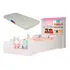 Mini Cama Com Colchão E Proteção Lateral Casa Menina