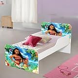 Mini Cama Infantil 100 MDF Princesa Do Mar C Colchão