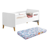 Mini Cama Juvenil Cecília Cama Infantil C Colchão Envio Já