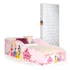 Mini Cama Montessoriana Infantil Princesa Com Colchão Juvenil Para Quarto De Criança Menina Cor Rosa Rofemar Moveis